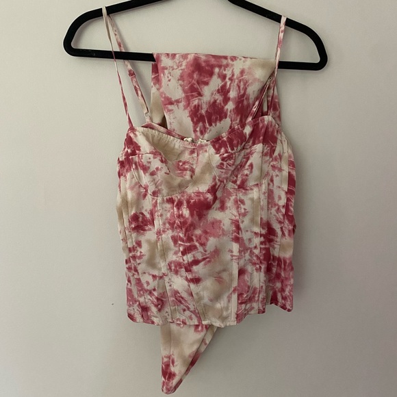 Pretty Little Thing Ruched Skirt & Corset Top SET - Picture 2 of 6